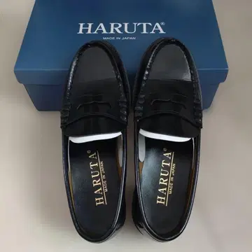 HARUTA 하루타 로퍼 5160 블랙 24.0cm 3E