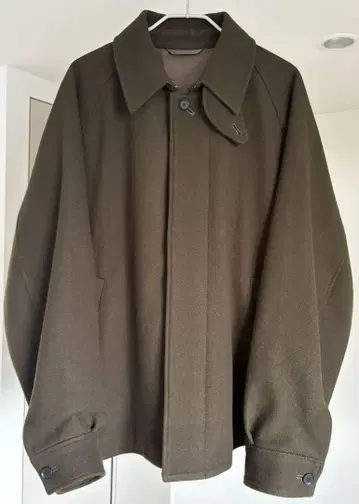 JOHN SMEDLEY 울 캐시미어 멜톤 헌팅 셔츠 자켓 새상품급