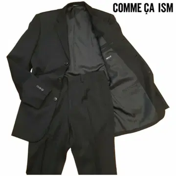 COMME CA ISM 컴시즘 블랙 포멀 수트 셋업