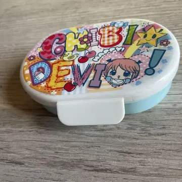 챠오 부록. CHIBI & DEVI 마오짱. 도시락형 문구 굿즈