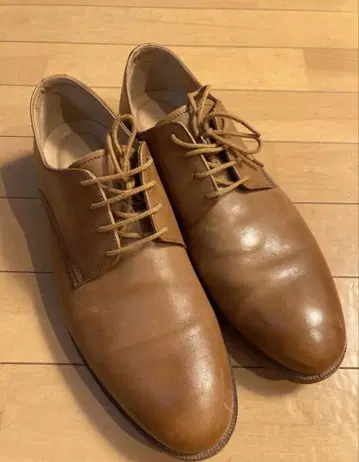 클락스 가죽 신발 카멜 26.5cm