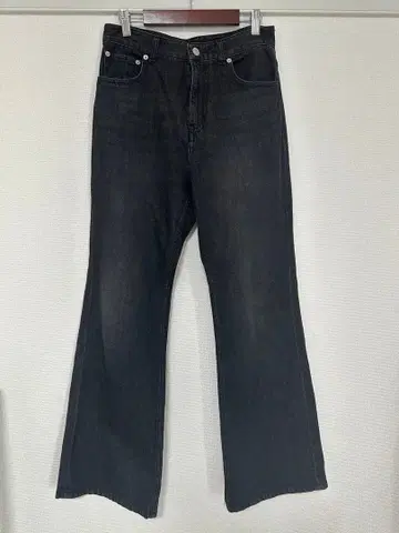 데님 플레어 팬츠