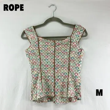 W0606S ROPE 슬리브리스 티셔츠