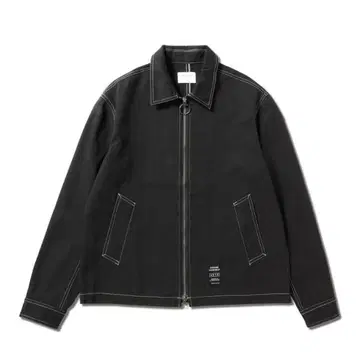 AKTR ZIP UP WORK JACKET BK