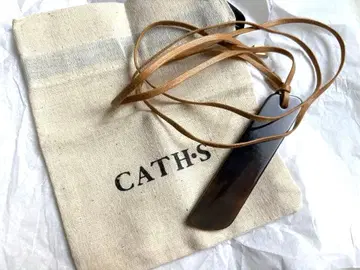 미사용 새상품 CATH'S 브라운 목걸이