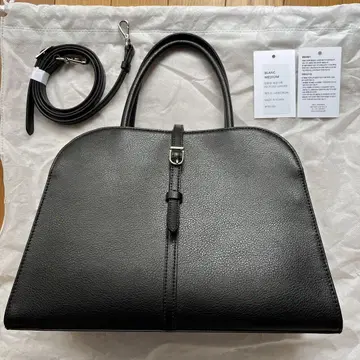 모노로우 MONOROW 블랑 MEDIUM BAG 블랙