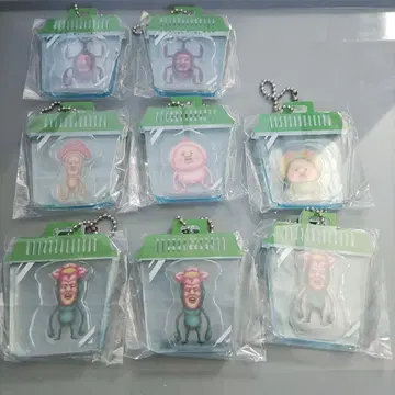 코비토즈칸 캐릭터 아크릴 키링 8개 세트