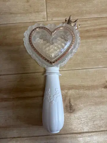 킹프리 하트형 크리스탈 응원봉 왕관 포함