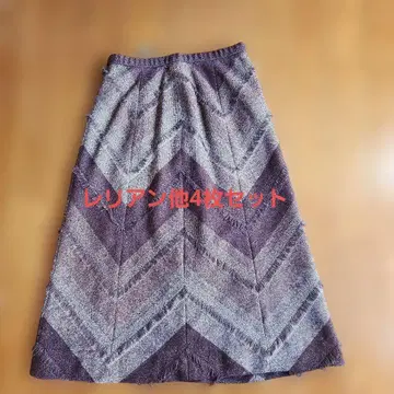 레리안 외 스커트 4장 세트