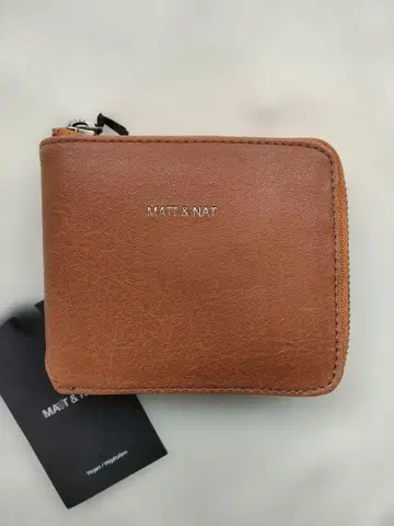 MATT & NAT 브라운 접이식 지갑