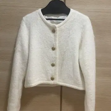 SNIDEL 화이트 노카라 자켓