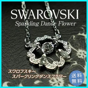 SWAROVSKI 스파클링 댄스 플라워 목걸이