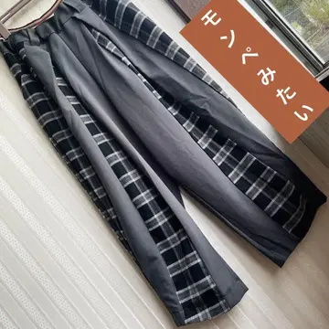 세련된 상급자용 개성 있는 세련된 몽페 그레이X체크 M~L size