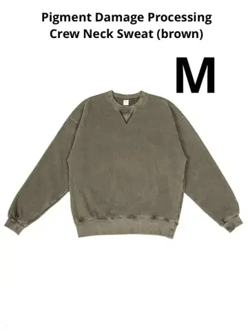 PigmentDamageProcessing CrewNeckSweat