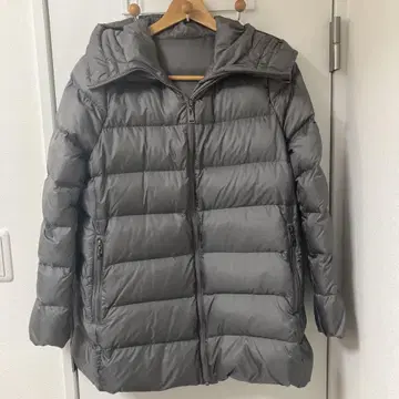 레리안 그레이 후드 부착 다운 자켓 9호
