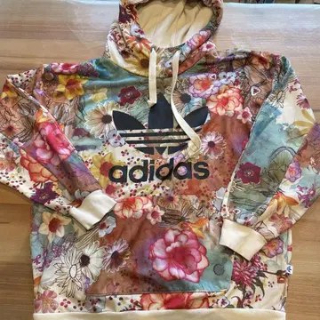 adidas x Farm 꽃무늬 후드티 플라워 L 사이즈