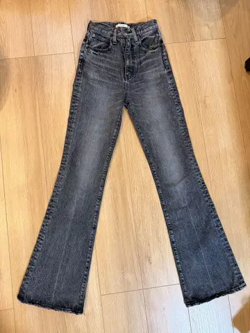 MOUSSY 블랙 부츠컷 데님 23