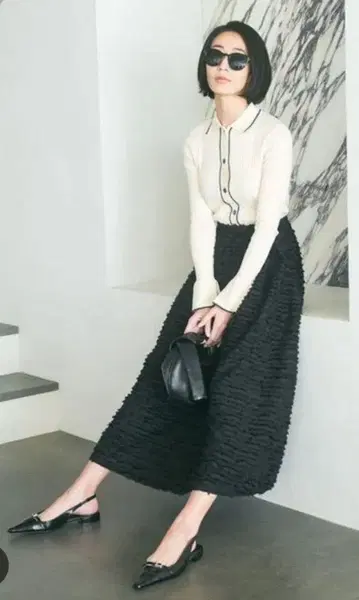 택 포함 새상품 VERY 게재 Mila Owen 재기 스커트
