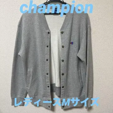 Champion 그레이 가디건 여성용 M 사이즈