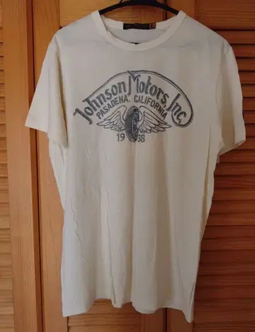 새상품급 Johnson Motors  T셔츠 L USA제