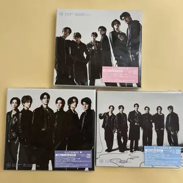 SixTONES 최초 한정 CD+BD BOX 3개 세트