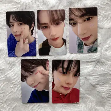 TXT MOAZONE FC 특전 전원 트레이딩 카드 5장