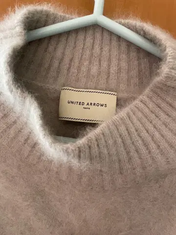 UNITED ARROWS 하이넥 니트 스웨터