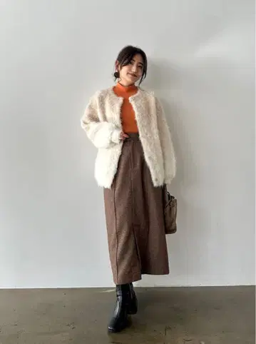 STRATA 트위디 센터 코바 스커트 XS