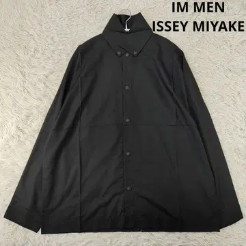 IM MEN ISSEY MIYAKE 컴팩트 셔츠 블랙 L