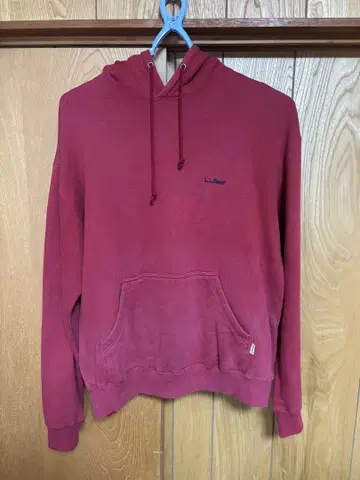 L.L.Bean 빨간색 후드 부착 후드티 M 사이즈