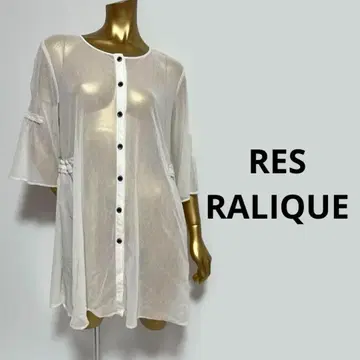 [ 3730 ] RES RALIQUE 시스루 롱 상의