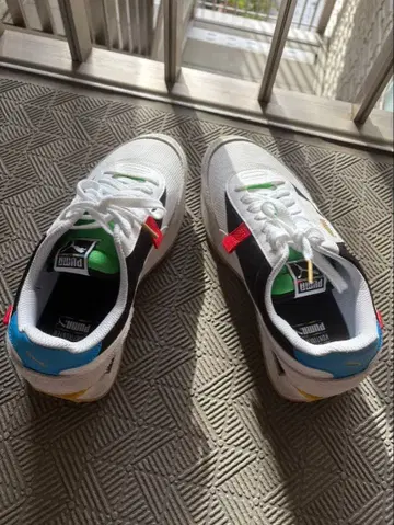 Puma 스니커즈 화이트/블랙/블루