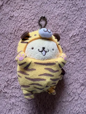 폼폼푸딩 카페 오사카 한정판 호랑이 타이거 인형옷 봉제 인형