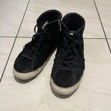 GOLDEN GOOSE SLIDE / 골든구스 하이컷 스니커즈