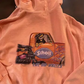 샷 Schott 후드티 XL