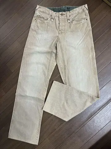 Ben Sherman 데님 팬츠 스트레이트 베이지 사이즈 30