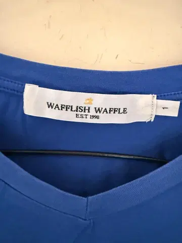 WAFFLISH WAFFLE 반팔 셔츠 사이즈 1