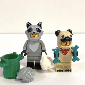 LEGO 71029 레고 미니 피규어 시리즈 21 퍼그 너구리
