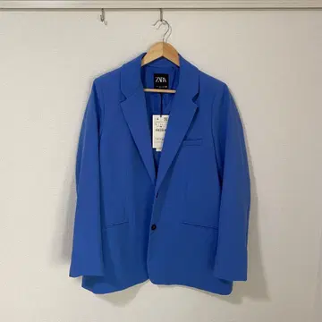 ZARA 테일러드 자켓 L 파랑 택 포함 새상품
