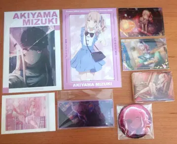 프로세카 아키야마 미즈키 노블 아트 카드 캔 배지 특전 묶음 판매