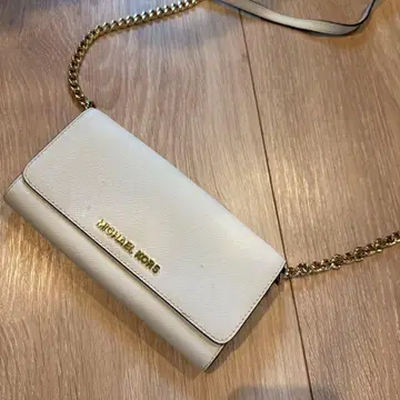 MICHAEL KORS 화이트 장지갑