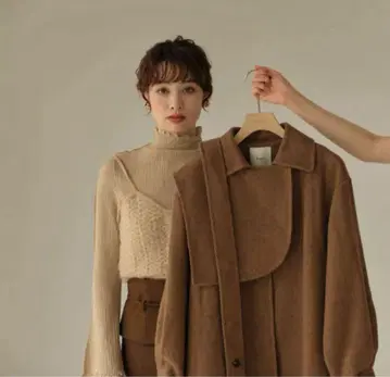 Eaphi gunpatch waist mark rong coat