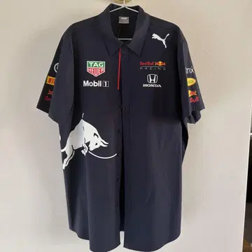 Red Bull HONDA 반팔 셔츠 L 2021년 모델