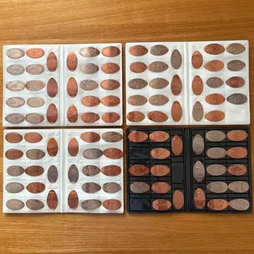 수베니어 메달 100개 북 4권 도쿄 디즈니 리조트