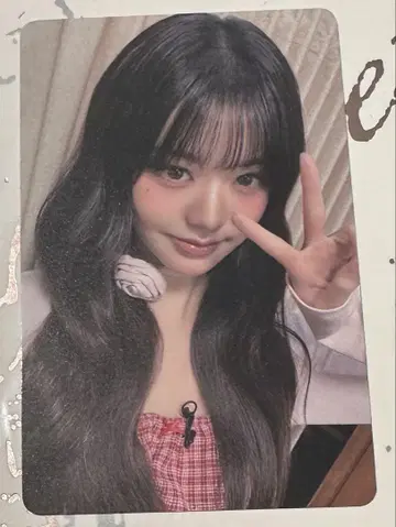 IVE 10/13 오사카 원영 SECRET 트레이딩 카드
