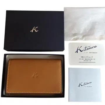 새상품 키타무라 kitamura 명함지갑