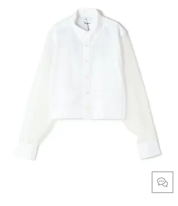 HYKE 하이크 OXFORD B.D. SHIRT WITH SHEER