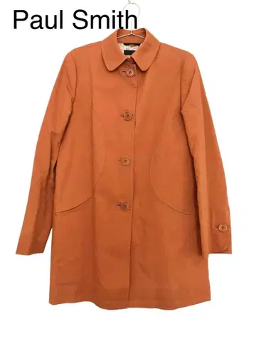 폴스미스 블랙 폴스미스 오렌지 스텐카라 코트 42