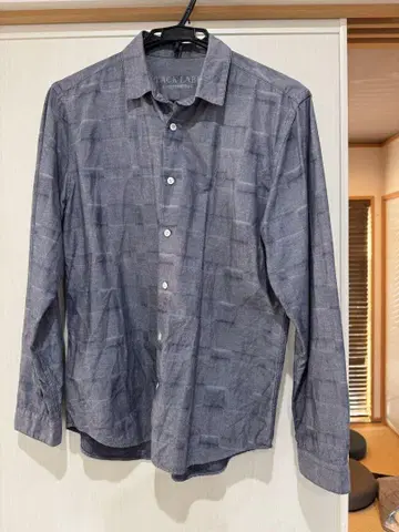 BLACK LABEL CRESTBRIDGE 체크 무늬 긴팔 셔츠