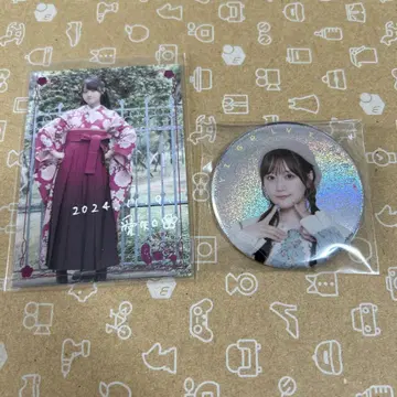 오구라 유이 Bloomy 복권 캔뱃지